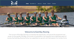 Desktop Screenshot of eastbayrowing.org