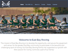 Tablet Screenshot of eastbayrowing.org